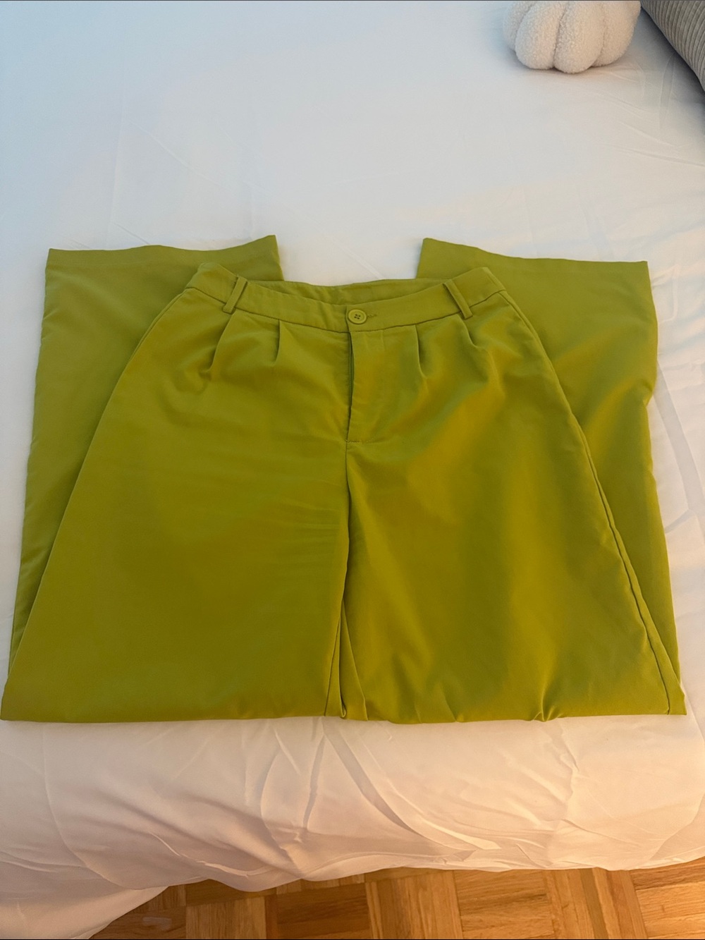 SHEIN High-Rise Wide Leg Pants XS